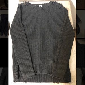 Distressed Gap Sweater